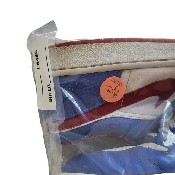 Air Jordan 1 Retro Low “East Side” White Red Royal Chicago 309192-161 Si… - Picture 13 of 16